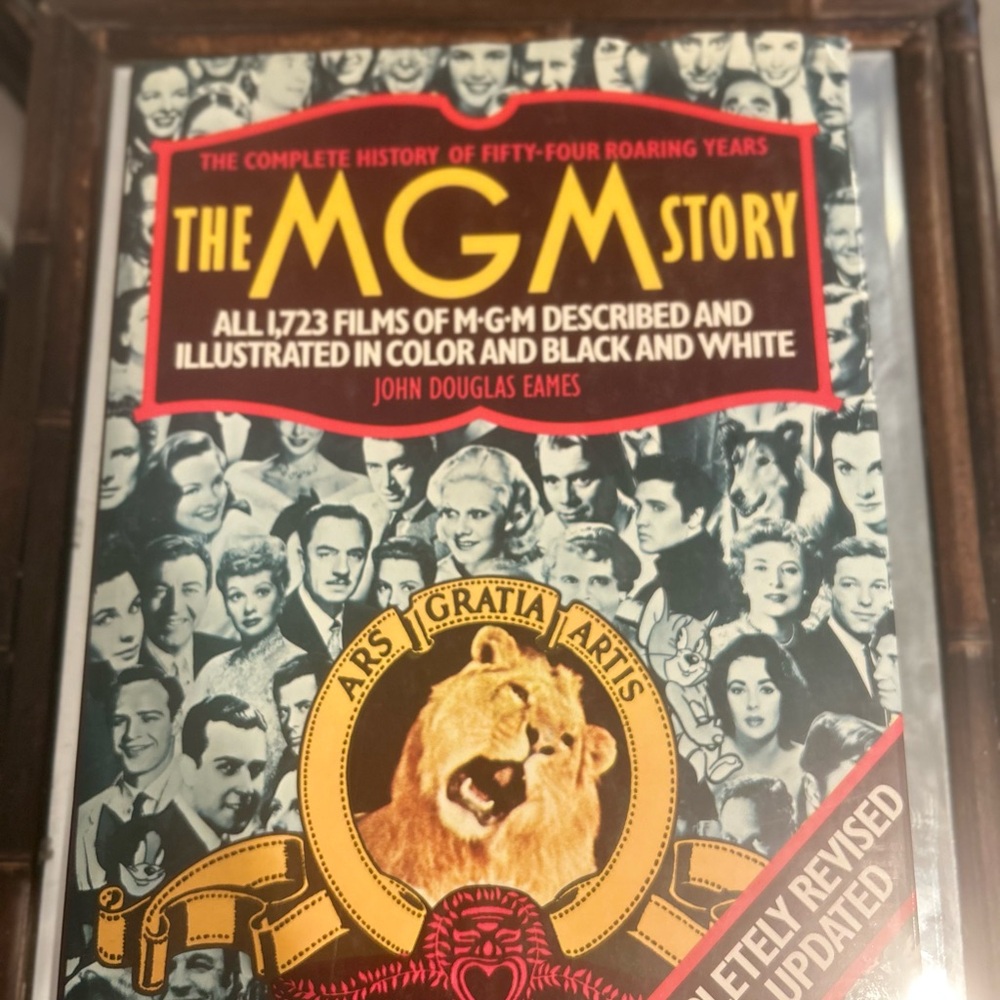 Fantastic‎ condition book “The MGM Story” The photos are fantastic.